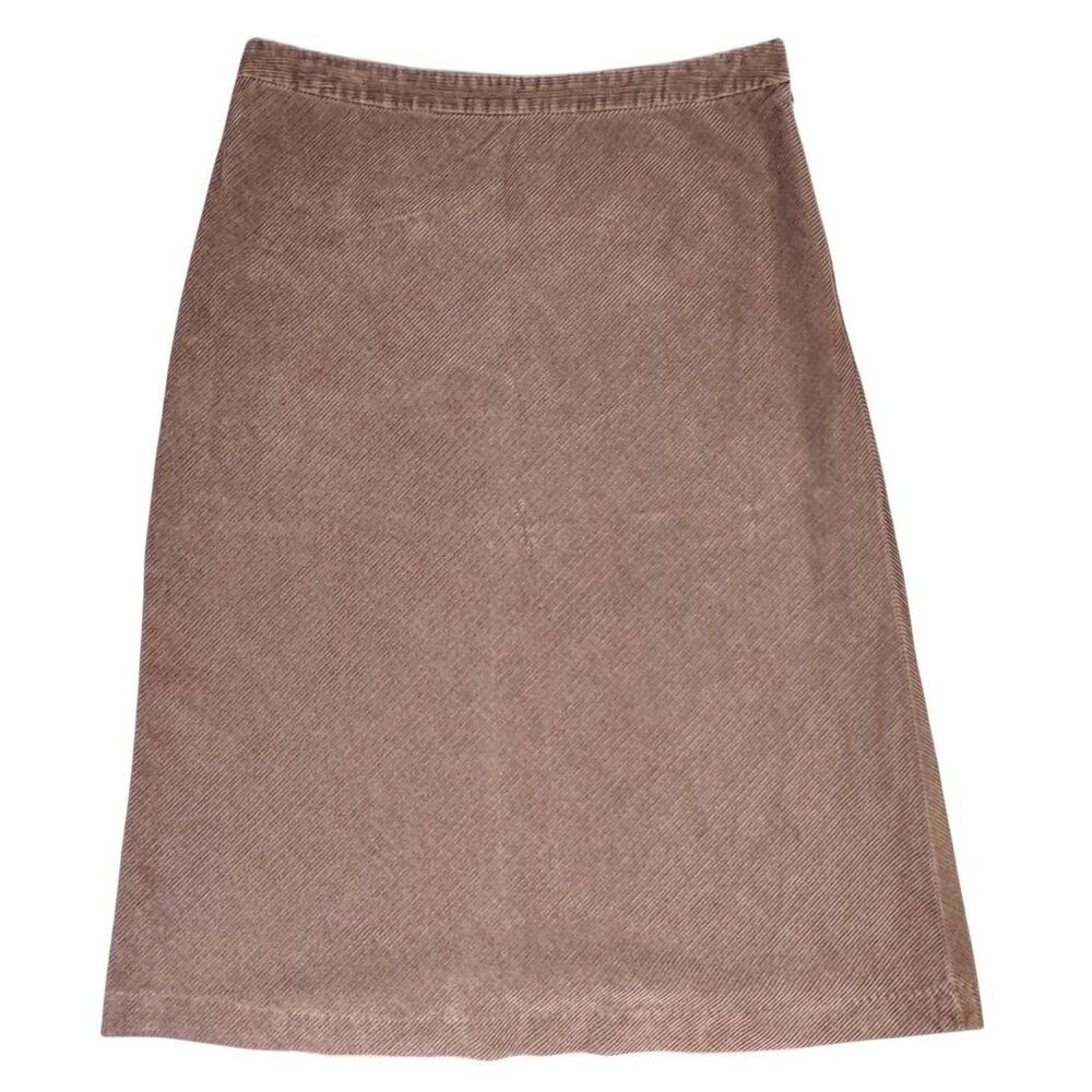 GAP Vintage Y2K Brown A-Line Midi Skirt